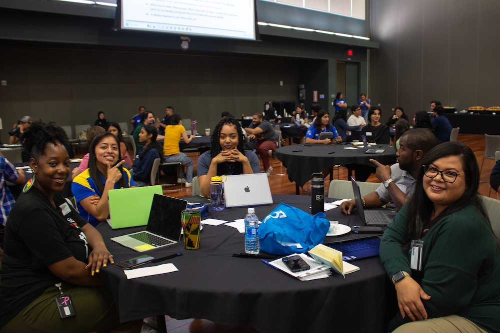 Student Affairs leaders together.