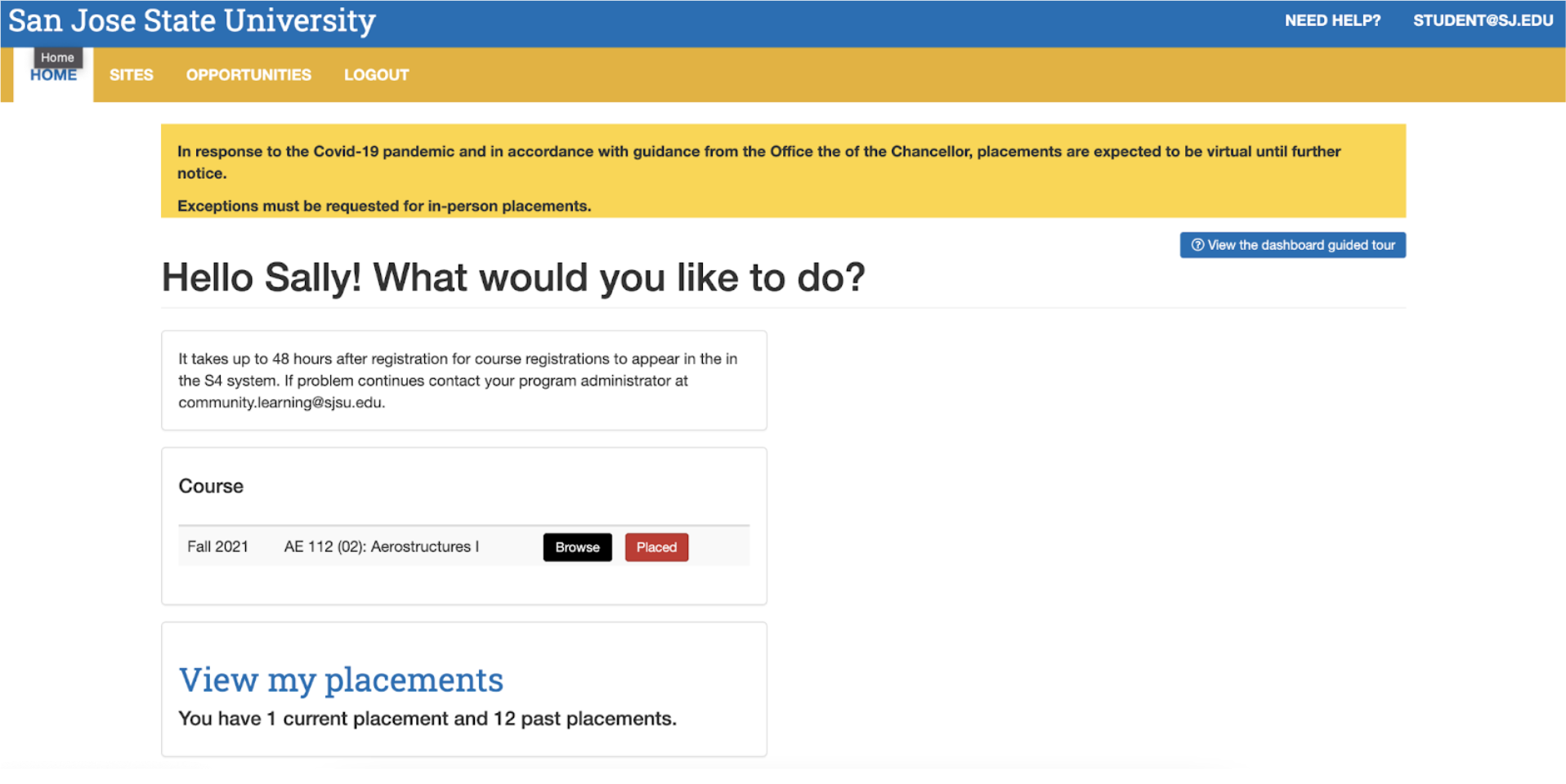 SJS4 Home Page Screenshot Screenshot of SJS4 Home page