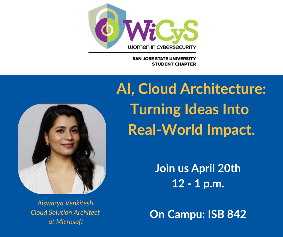 WiCys April 20 event 