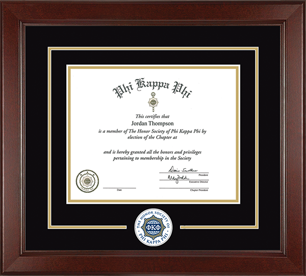 PKP Certificate Frame PKP Frame