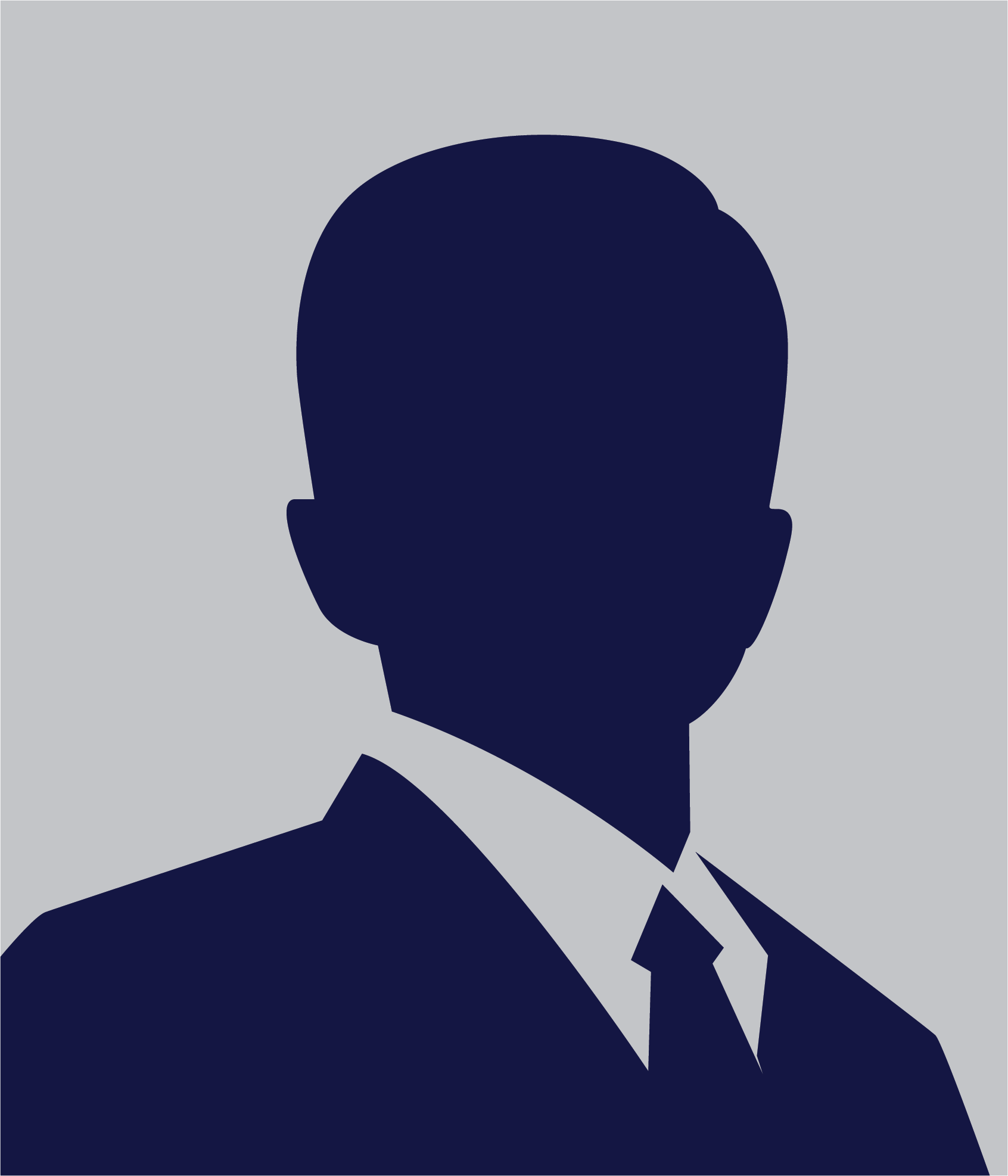 Placeholder Dark sillhouette of a figure, in place of a staff photo.