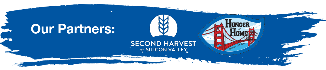 Banner of our partners: Second Harvest Food Bank and Hunger at Home