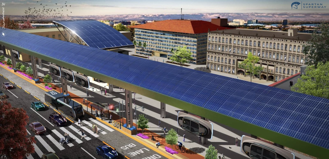 Rendering of Transportation Hub