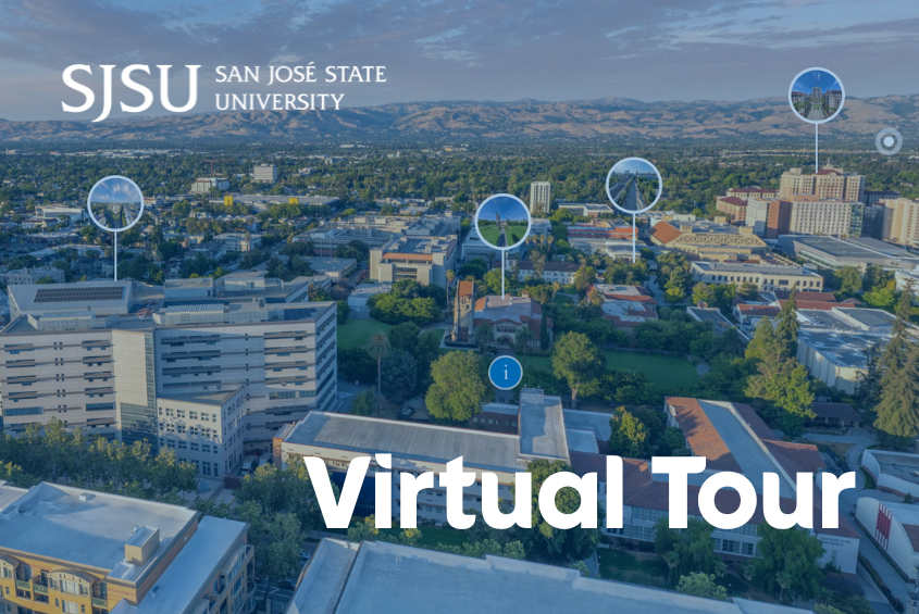 Virtual campus tour of SJSU.