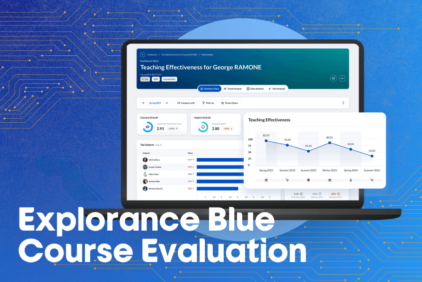Explorance Blue Course Evaluation