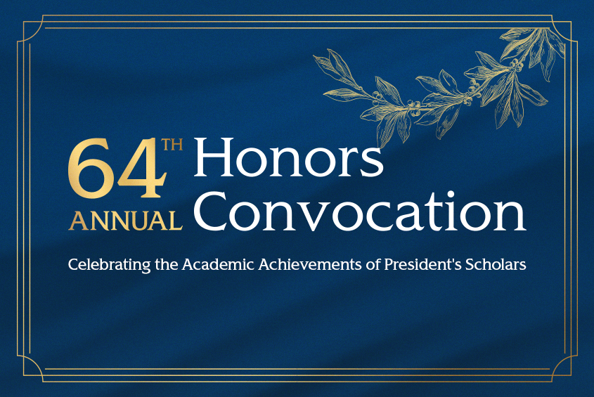 64th annual honors convocation