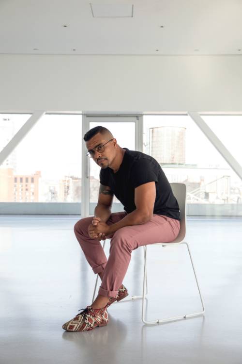 Shaun Leonardo. Mirror/Echo/Tilt - production still. Photo by Melanie Crean Shaun Leonardo. Mirror/Echo/Tilt - production still. Photo by Melanie Crean